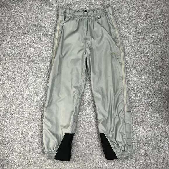 The North Face Rain Pants Mens M Medium Grey Nylon Waterproof Lined Snow *READ - Picture 2 of 15